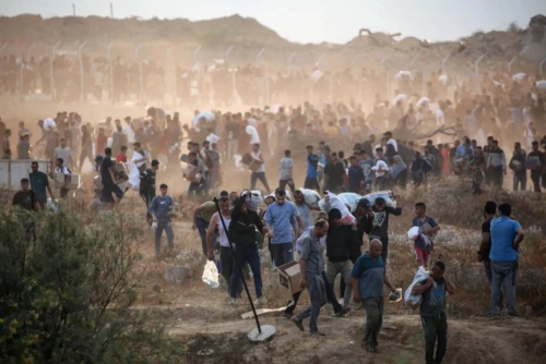 ارتفاع ضحايا لقمة العيش في غزة إلى 2,605 شهداء و19,124 جريحاً