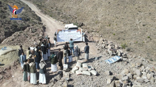 ذمار.. تدشين مُبادرة استكمال رصف طريق "نُوادة - ركف" بمديرية جبل الشرق