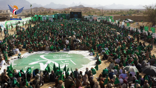 محافظة مأرب تحتفل بذكرى المولد النبوي بحشود مهيبة في ساحتي صرواح والجوبة