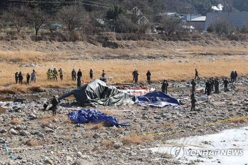 مقتل جنديين إثر سقوط مروحية عسكرية في بلدة غابيونغ بكوريا الجنوبية
