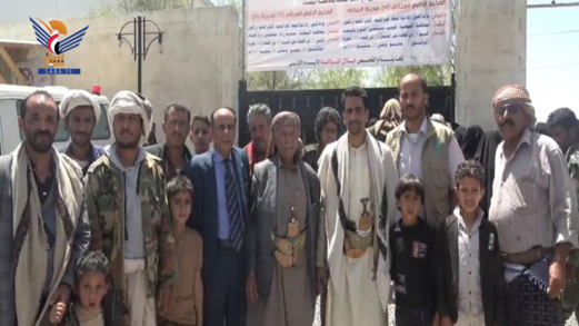 تدشين مخيم طبي مجاني للعيون في مستشفى رداع المركزي بالبيضاء