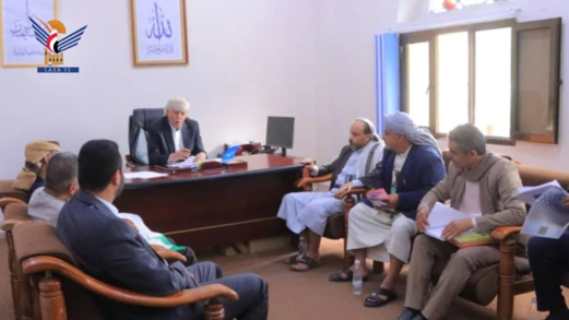 مناقشة آلية ضبط الأفران والمخابز بمحافظة إب