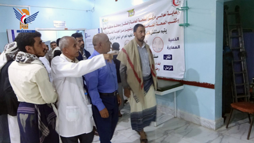 تدشين مخيم طبي جراحي مجاني بقفل شمر في حجة