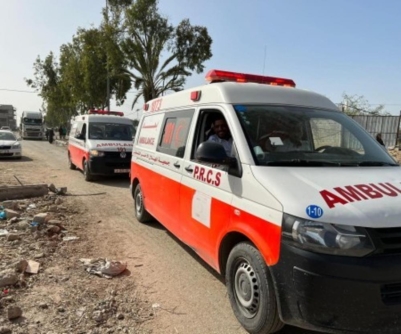 الهلال الأحمر الفلسطيني: مصير تسعة مسعفين مجهول لليوم الخامس في رفح