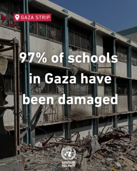 "أونروا": التعليم في غزة على حافة الانهيار الكامل
