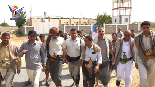 الكريم والصوفي والمحضار والقعود يتفقدون مستوى الخدمات الطبية بالمرافق الصحية في عبس