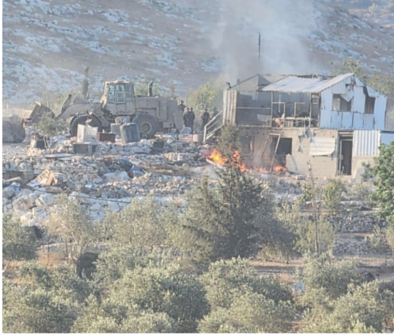 استشهاد فلسطيني بقصف العدو الصهيوني على قباطية جنوبي جنين