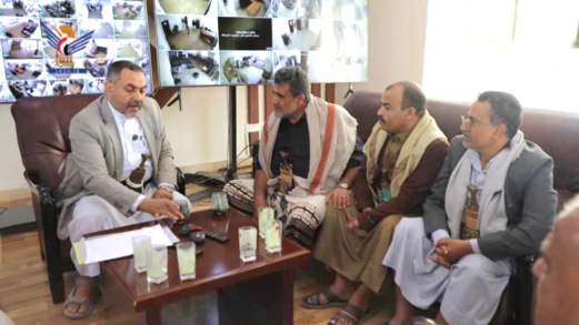 اجتماع يناقش أوضاع فرع هيئة الأراضي في البيضاء