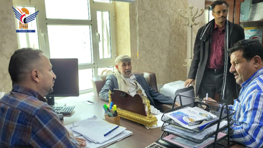 الورافي يطلع على مستوى خدمات المخيم الطبي للأمراض النفسية