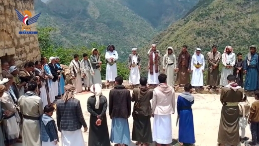 وقفات جماهيرية في ريمة تأكيدًا على الجهوزية وتأييدًا للقوات المسلحة