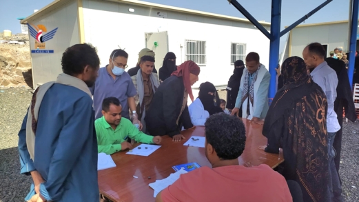 مستشفى تعز العام يختتم المخيم الطبي المجاني