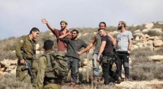 مستوطنون صهاينة يواصلون اعتداءاتهم على الفلسطينيين بالضفة الغربية