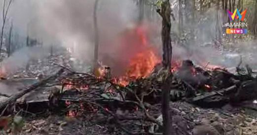 مقتل شخصين في تحطم طائرة عسكرية في تايلاند