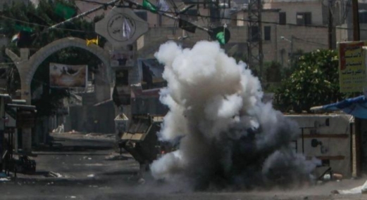 المقاومة الفلسطينية تفجر عبوة ناسفة في آليات العدو المقتحمة لـ"عرابة"