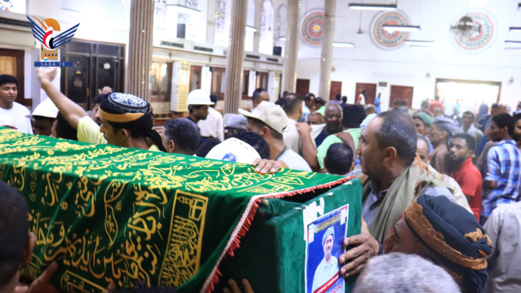 الحديدة.. تشييع جثمان مدير محطة رأس كثنيب الكهربائية المهندس محمد مكي