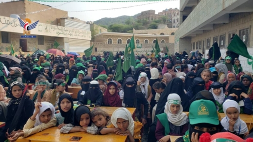 فعالية نسائية بمديرية الحيمة الخارجية بذكرى المولد النبوي الشريف