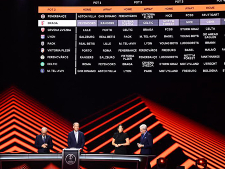 قرعة الدوري الأوروبي تسفر عن مواجهات قوية