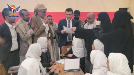 نائب وزير التربية يدشن المرحلة الأخيرة من مسابقة أبناء الشهداء بأمانة العاصمة نائب وزير التربية يدشن المرحلة الأخيرة من مسابقة أبناء الشهداء بأمانة العاصمة