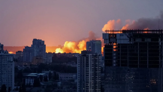 كييف تتعرض لهجوم روسي واسع النطاق