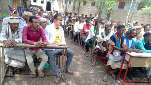 فعالية بعزلة دير الشريف بني سعد في المحويت بذكرى المولد النبوي