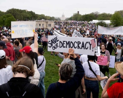 ميزوري: مظاهرة للمطالبة بالإفراج عن النشطاء والطلاب المحتجزين لدى السلطات الأمريكية