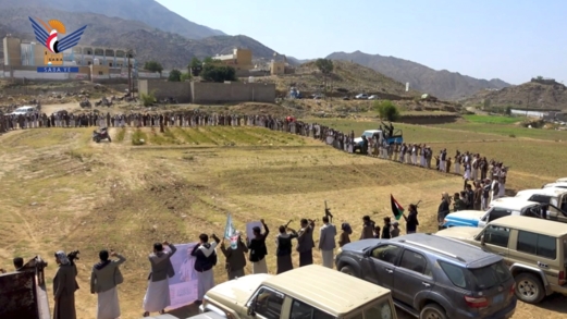 وقفات قبلية لأبناء مديرية حيدان بصعدة تأكيداً على الجهوزية والاستنفار