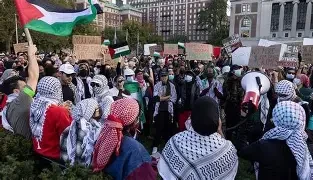 وقفة احتجاجية في نيويورك للمطالبة بالإفراج عن نشطاء أسطول الحرية