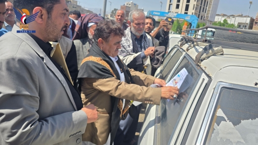 تدشين إعادة تأهيل مواقف نقل الركاب في باب اليمن بأمانة العاصمة