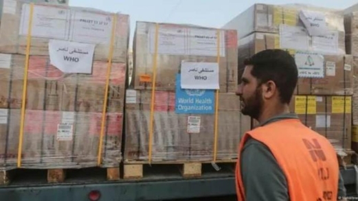 الصحة العالمية: دخول 11 شاحنة إمدادات طبية لمستودعاتنا بغزة