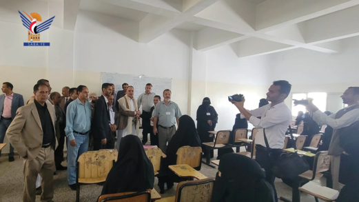 تدشين اختبارات القبول والمفاضلة في كلية الطب بجامعة حجة