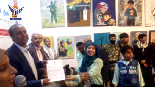 وزارة الثقافة والسياحة تختتم المعرض التشكيلي "مع غزة أعيادنا انتصارات"