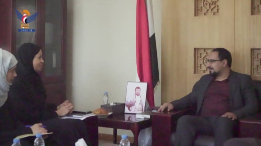 وكيل وزارة الخارجية يلتقي رئيسة اللجنة الدولية للصليب الأحمر باليمن
