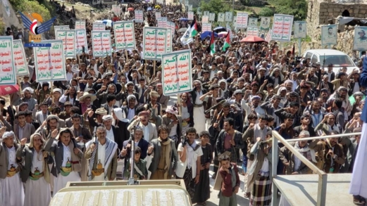 عرضان شعبيان لقوات التعبئة العامة في رازح وباقم بصعدة