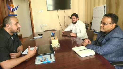 مناقشة سبل تطوير أوجه التعاون بين هيئة حقوق الإنسان والمركز اليمني لحقوق الإنسان