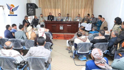 انعقاد اللقاء الأسبوعي الثامن بين الحكومة والقطاع الخاص بمحافظة ذمار