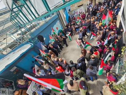 مسيرة حاشدة في مخيم "الجليل" بلبنان تنديداً بالعدوان على غزة