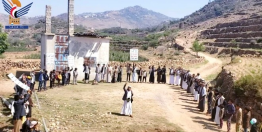 قبائل بلاد غيل في جبل المحويت تعلن النفير العام والجهوزية