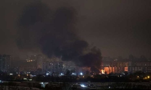 كييف تتعرض لهجوم صاروخي روسي