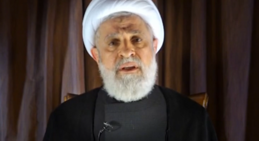 الشيخ نعيم قاسم يبارك انتصار الشعب الفلسطيني  ومقاومته على العدو الصهيوني ويشكر اليمن