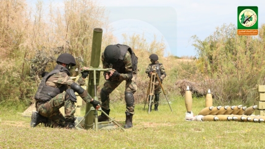 ​​كتائب القسام تدك تجمعات العدو الصهيوني في غزة بقذائف الهاون