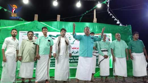 الحديدة .. أمسية احتفالية لأبناء الزرانيق بمديرية بيت الفقيه بذكرى المولد النبوي