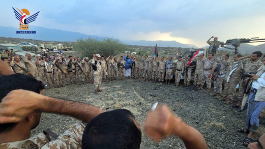 مناورة لخريجي دفعة الشهيد الغماري من قيادات التعبئة في عزل محافظة حجة