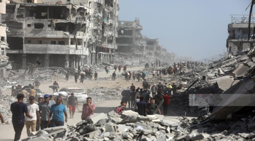 شهيد فلسطيني في قصف مسيرة للعدو الإسرائيلي شرق خان يونس