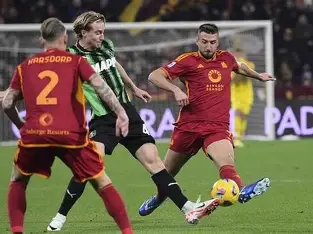 روما يتغلب على ساسولو في الدوري الايطالي