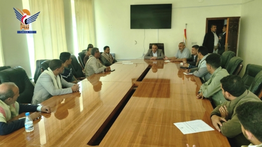 مناقشة الجوانب المتصلة بالوضع التمويني للغاز في محافظة حجة