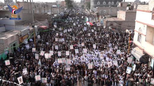 مسيرات حاشدة في ذمار ثباتًا وجهادًا واستنفارًا مع غزة