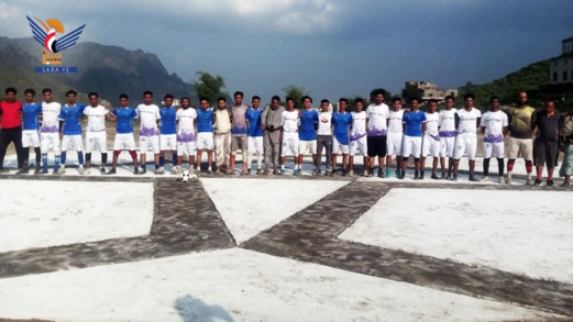 انطلاق دوري أبو محمد عبيدان لكرة القدم في ماوية بتعز