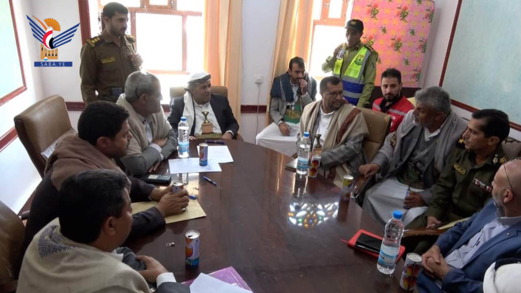 مناقشة آلية تنفيذ المرحلة الثانية من تفتيت الصخور الآيلة للسقوط بمدينة ثلاء التاريخية