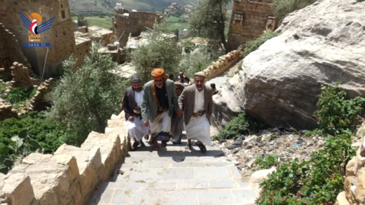 قطينة والمحضار يطلعان على حصن الطويلة وما يتطلبه من أعمال ترميم