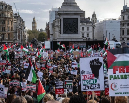 متظاهرون في السويد يطالبون حكومتهم بـ "التحرك" لوقف الإبادة في غزة